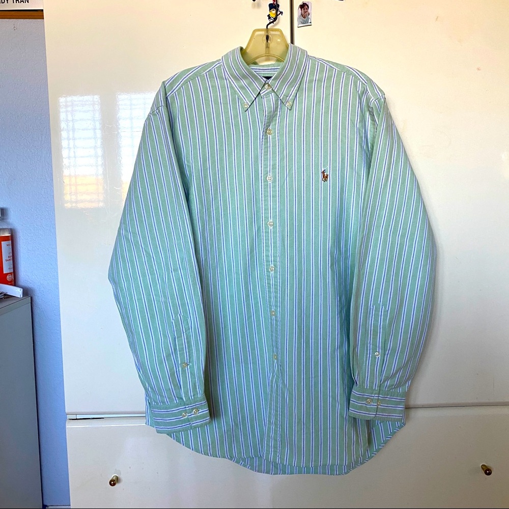 Green Ralph Lauren shirt